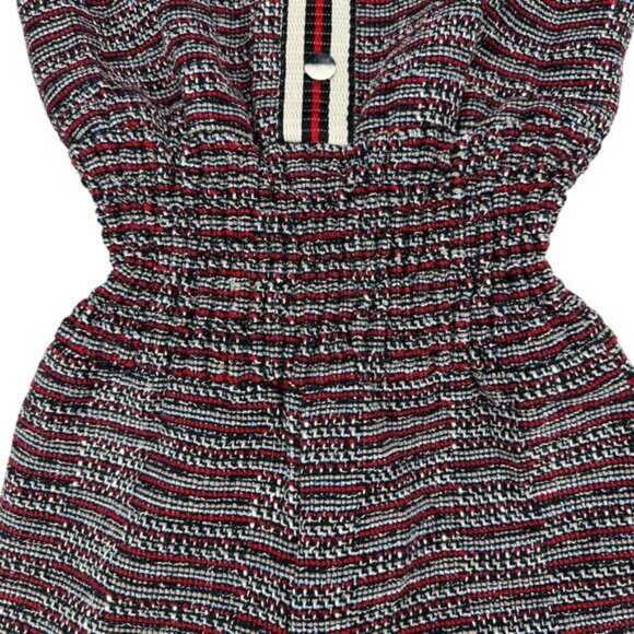 MAJE Renatelle Tweed Jacquard Jumpsuit Size Medium - Picture 9 of 13